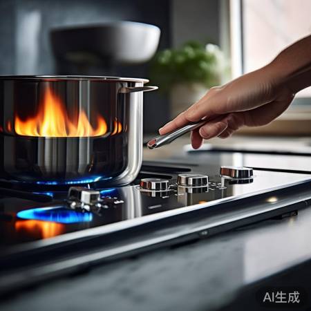 亿田灶具火力调节灵敏易操作