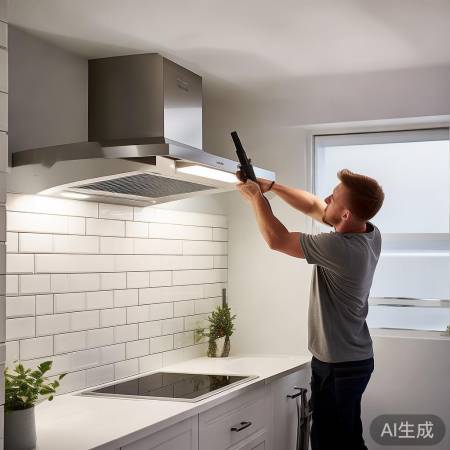 卫生间油烟机安装打孔需知