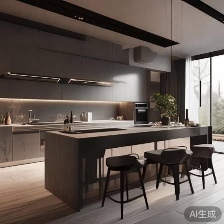 现代风格免打孔油烟机,磁吸墙挂