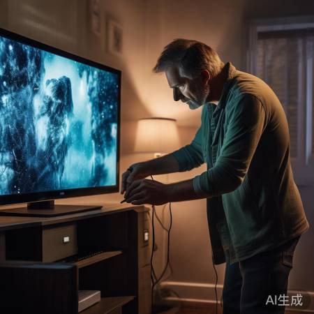 检查电源线,稳定画面无忧。