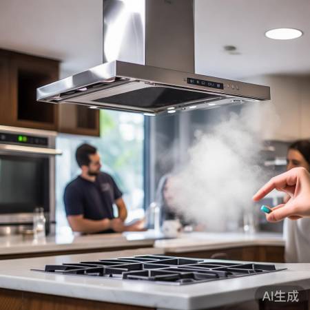 “光芒油烟机206,自清洁,易