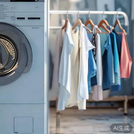 “分类洗衣,晾干节水,节能小技