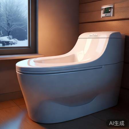 智能马桶,温暖座圈,舒适冬日