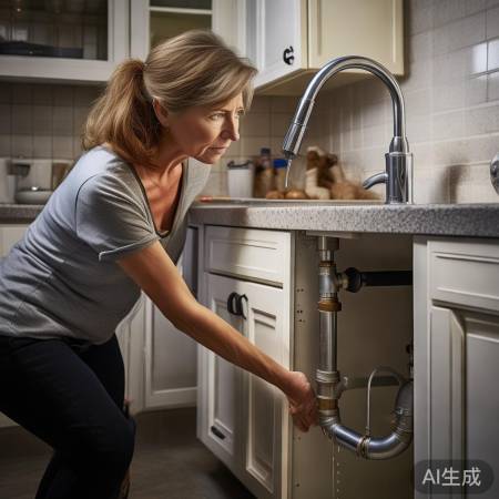 梦水管接头坏,提醒生活细节。