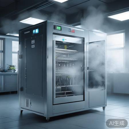 蒸汽消毒柜：高效消毒，时长较长