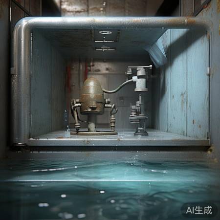 水箱故障,浮球或阀芯损,水不断