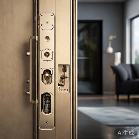 新型防盗门，多重防护解锁复杂，