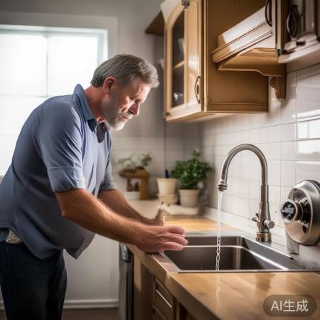 检查水表调水阀，物业供水帮忙修