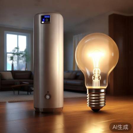 热水器与电灯耗电比拼