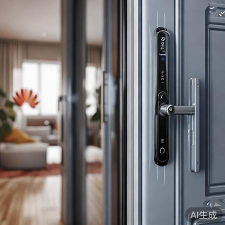 华为智慧锁,海尔耐用门,安全又