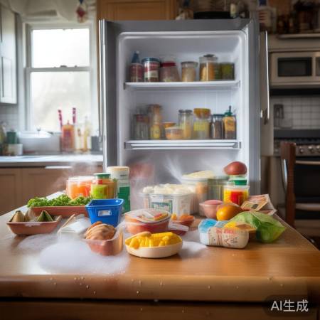 除冰前,移食物室温/冷藏,扩空