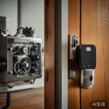 指纹锁便利安全，电机耐久稳定。