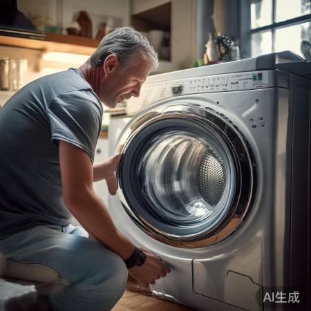 洗衣机噪音大?先查排水管畅通否