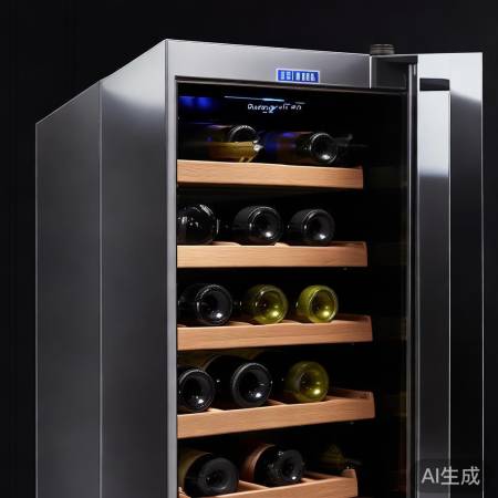 淄博新款酒柜，温控湿度双保障。