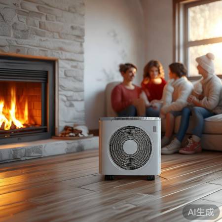 空气能供暖，环保又节能！