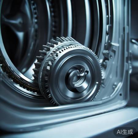 洗衣机棘爪轮距关键，效率寿命挂