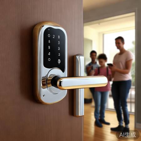 智能锁，家庭共享，便捷入门。