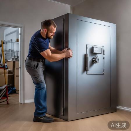 检查保险柜完好，搬家固定到位。