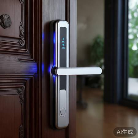 “手机APP控门锁，安全升级新