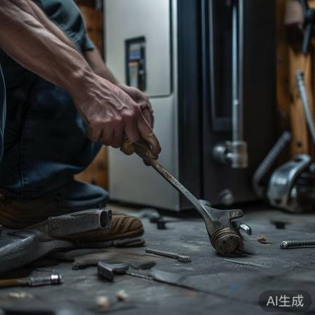 壁挂炉进水管关闭，需备专用扳手