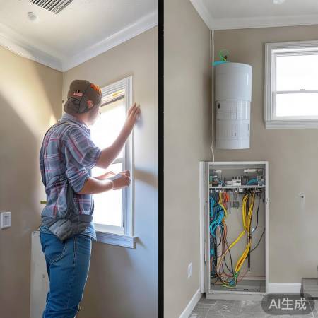 安装热水器前，选通风干燥地，查