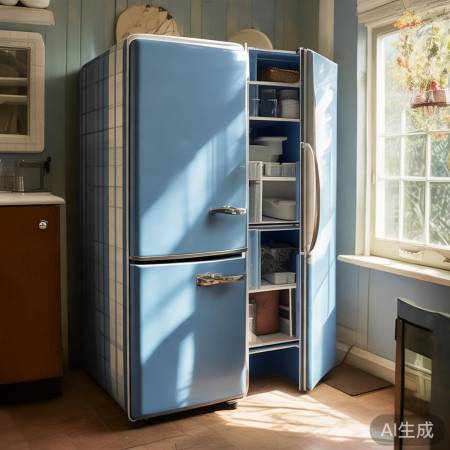 旧冰箱改造，环保温馨新生活