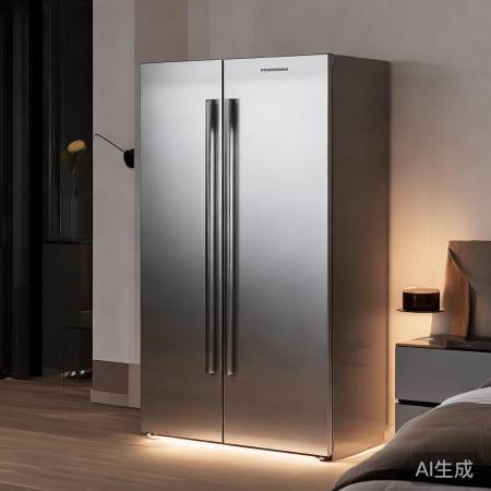 简约侧门冰箱，卧室颜值新宠
