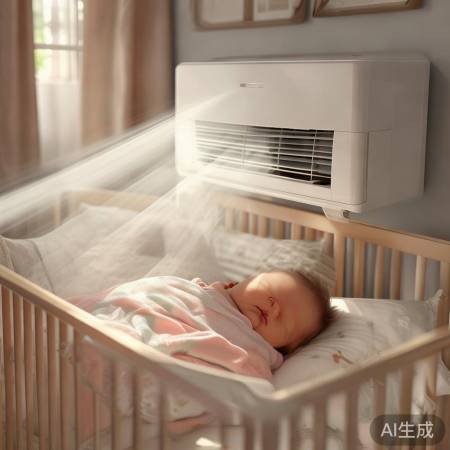 空调斜吹，宝宝不感冒