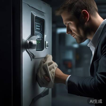 保险柜指纹解锁，清洁传感器恢复