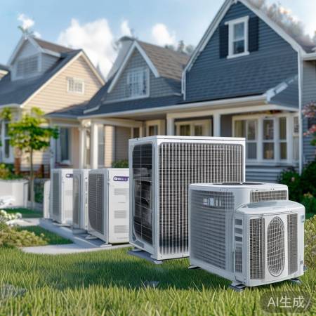 房屋面积决定空调功率选型。