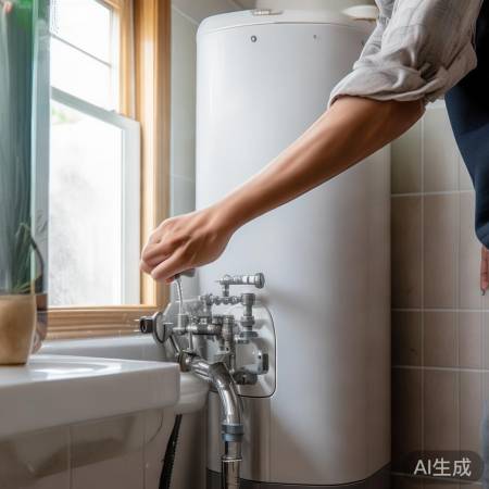 热水器进水高度可调，调整教程在