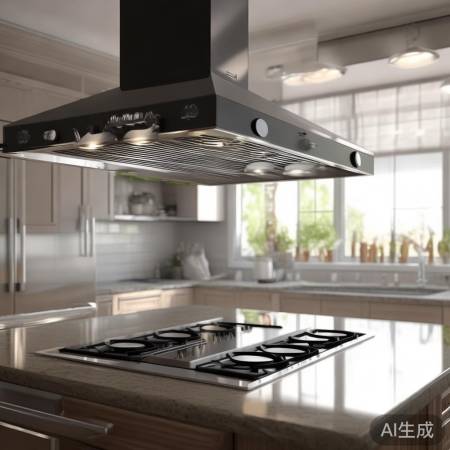 厨房神器油烟机，止逆阀防倒灌！