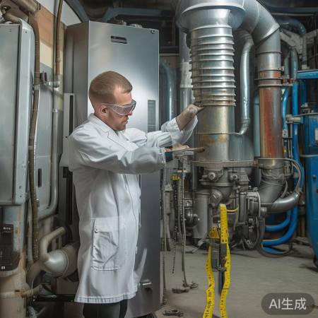 烟道不宜过长，保持与壁挂炉距离