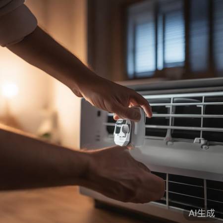 空调机械锁误锁，遥控器解锁即可