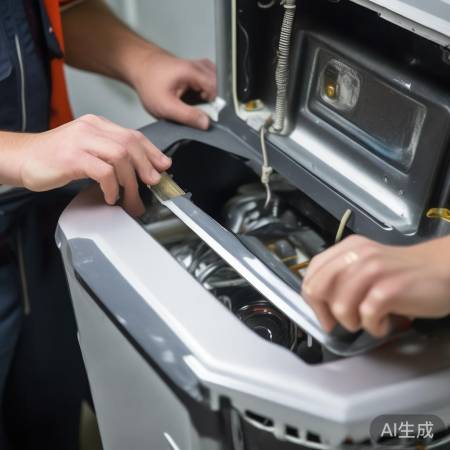 热水顶盖开法，内里开关位置。