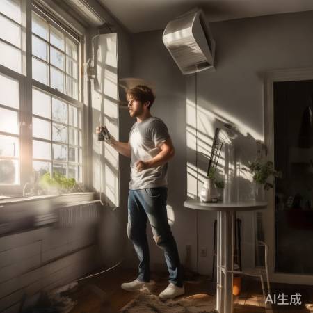 拆窗安装空调需谨慎，安全第一！