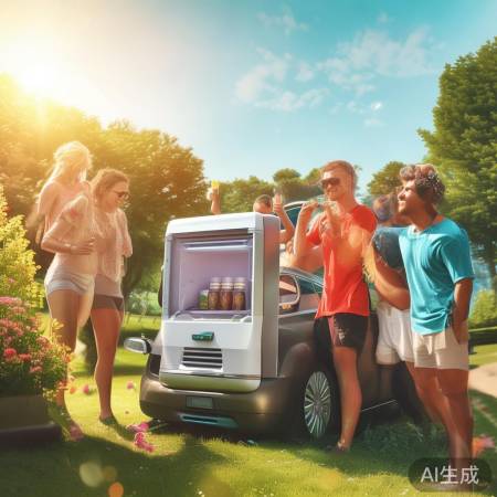 夏日出行必备，理想L8车用冰箱