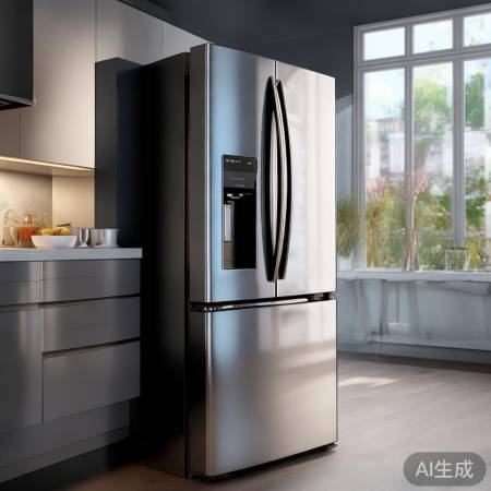 508L法式冰箱，时尚厨房必备
