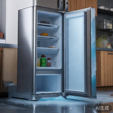 电冰箱漏水三大原因：排水管堵、