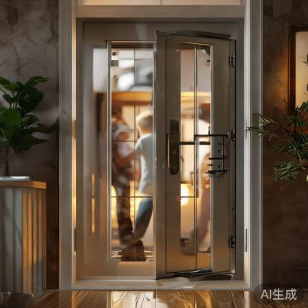 玻璃防盗门：家居安全守护者揭秘
