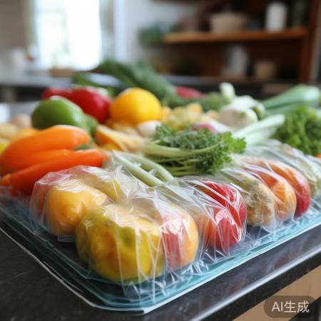 保鲜膜防霉，食物更健康。