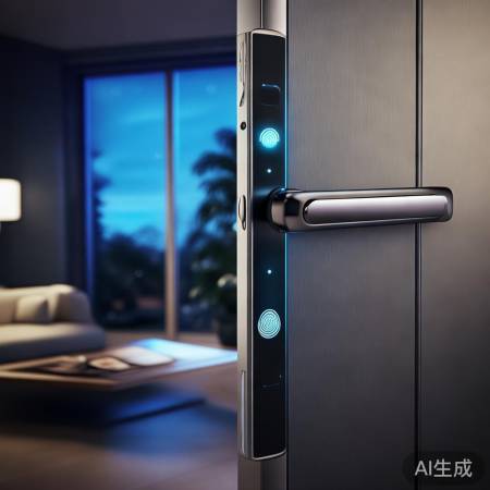 猎豹指纹锁，安全可靠，实时监控