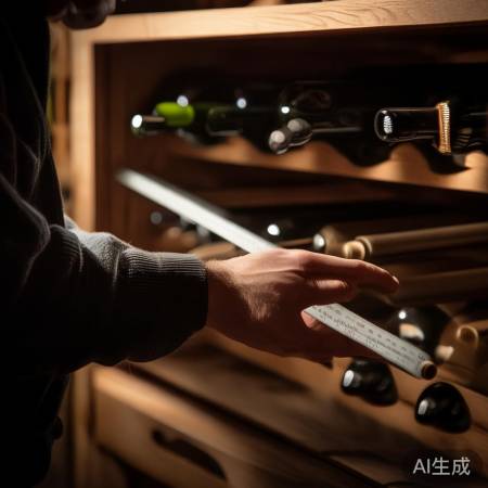 酒柜选位测尺寸，红酒格平稳置