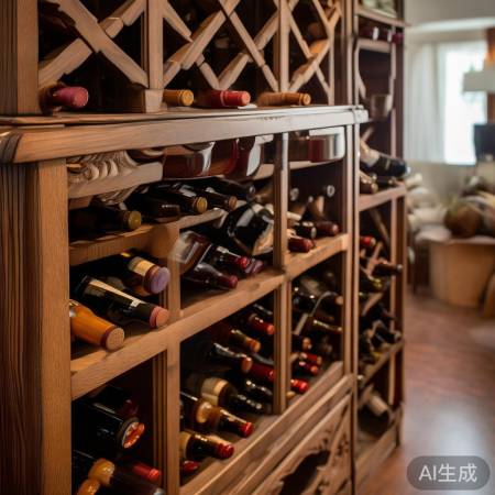 红酒格安装完毕，尽享完美成果。