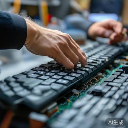 检查按键，破损即换新