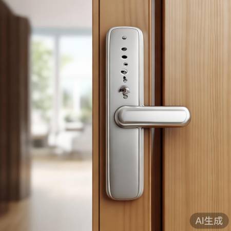 简约大方指纹锁，提升家居品味。