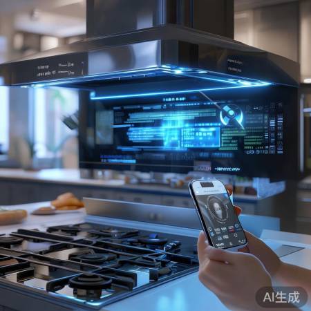 “厨房智能升级，手机APP控油