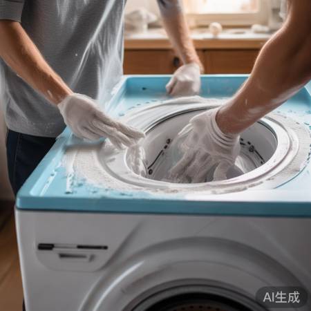 洗衣机内外清洁，不留死角。