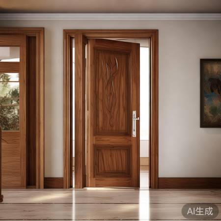 门厅宽敞，选宽大门更安全大气