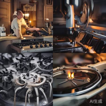 燃气灶接通燃气步骤回顾